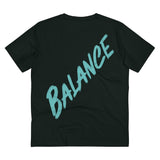 UNISEX T-SHIRT/ CYAN BALANCE