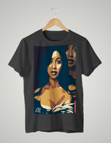 UNISEX T-SHIRT/ CB + QUOTE ON THE BACK
