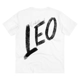 UNISEX T-SHIRT/ BLACK & WHITE LEO