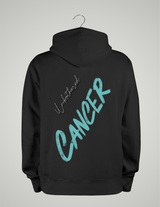 SWEAT À CAPUCHE UNISEXE / CANCER CYAN