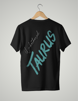 UNISEX T-SHIRT/ CYAN TAURUS UNBOTHERED
