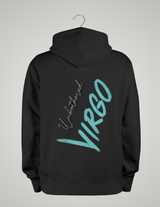 SWEAT À CAPUCHE UNISEXE / CYAN VIERGE