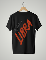 UNISEX T-SHIRT/ DEEP ORANGE LIBRA UNBOTHERED