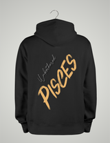 SWEAT À CAPUCHE UNISEXE / POISSONS ORANGE CLAIR