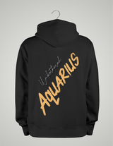 SWEAT À CAPUCHE UNISEXE / VERSEAU ORANGE CLAIR