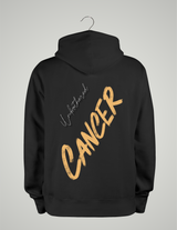 SWEAT À CAPUCHE UNISEXE / CANCER ORANGE CLAIR