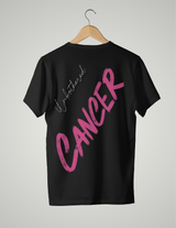 UNISEX T-SHIRT/ PINK CANCER UNBOTHERED
