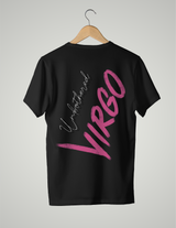 UNISEX T-SHIRT/ PINK VIRGO UNBOTHERED