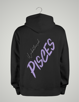 SWEAT À CAPUCHE UNISEXE / POISSONS VIOLET