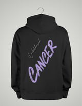 SWEAT À CAPUCHE UNISEXE / VIOLET CANCER