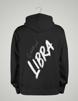 SWEAT À CAPUCHE UNISEXE / BALANCE NOIR ET BLANC