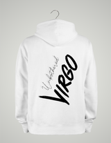 SWEAT À CAPUCHE UNISEXE / VIERGE NOIR&BLANC