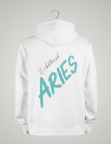 SWEAT À CAPUCHE UNISEXE / CYAN BÉLIER