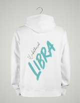SWEAT À CAPUCHE UNISEXE / CYAN LIBRA