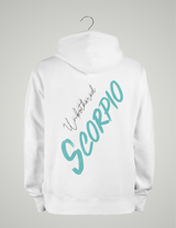 SWEAT À CAPUCHE UNISEXE / CYAN SCORPION