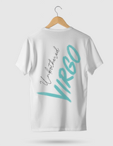 UNISEX T-SHIRT/ CYAN VIRGO UNBOTHERED