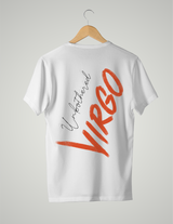 UNISEX T-SHIRT/ DEEP ORANGE VIRGO UNBOTHERED