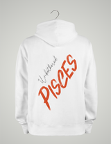 SWEAT À CAPUCHE UNISEXE / POISSONS ORANGE PROFOND