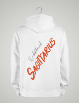 SWEAT À CAPUCHE UNISEXE / SAGITTAIRE ORANGE PROFOND