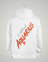 SWEAT À CAPUCHE UNISEXE / VERSEAU ORANGE PROFOND