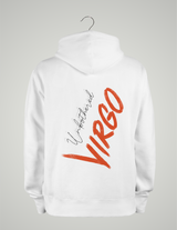 SWEAT À CAPUCHE UNISEXE / VIERGE ORANGE FONCÉ