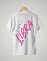 UNISEX T-SHIRT/ PINK LIBRA UNBOTHERED