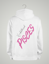 SWEAT À CAPUCHE UNISEXE / ROSE POISSONS