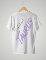UNISEX T-SHIRT/ PURPLE TAURUS UNBOTHERED Collection