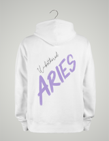 SWEAT À CAPUCHE UNISEXE / VIOLET BÉLIER