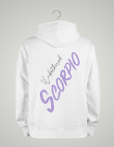 SWEAT À CAPUCHE UNISEXE / SCORPION VIOLET