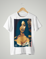 UNISEX T-SHIRT/ CB + QUOTE ON THE BACK
