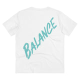 UNISEX T-SHIRT/ CYAN BALANCE