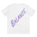 UNISEX T-SHIRT/ VIOLET BALANCE