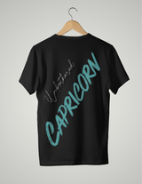 UNISEX T-SHIRT/ CYAN CAPRICORN UNBOTHERED