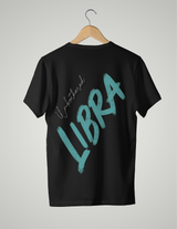UNISEX T-SHIRT/ CYAN LIBRA UNBOTHERED