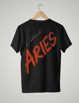 UNISEX T-SHIRT/ DEEP ORANGE ARIES UNBOTHERED