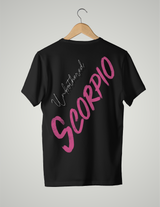 UNISEX T-SHIRT/ PINK SCORPIO UNBOTHERED