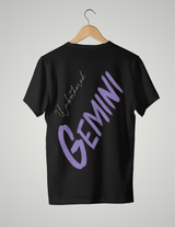 UNISEX T-SHIRT/ PURPLE GEMINI UNBOTHERED