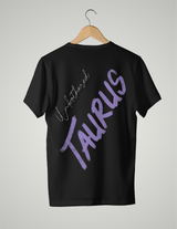 UNISEX T-SHIRT/ PURPLE TAURUS UNBOTHERED Collection