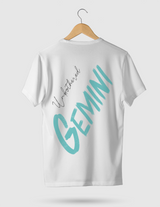 T-SHIRT UNISEXE/ CYAN GEMINI UNBOTHERED