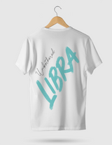 UNISEX T-SHIRT/ CYAN LIBRA UNBOTHERED