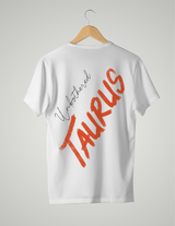 UNISEX T-SHIRT/ DEEP ORANGE TAURUS UNBOTHERED