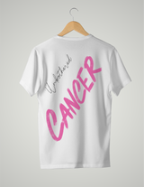 UNISEX T-SHIRT/ PINK CANCER UNBOTHERED