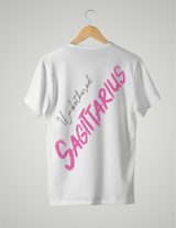 UNISEX T-SHIRT/ PINK SCORPIO UNBOTHERED