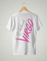 UNISEX T-SHIRT/ PINK VIRGO UNBOTHERED